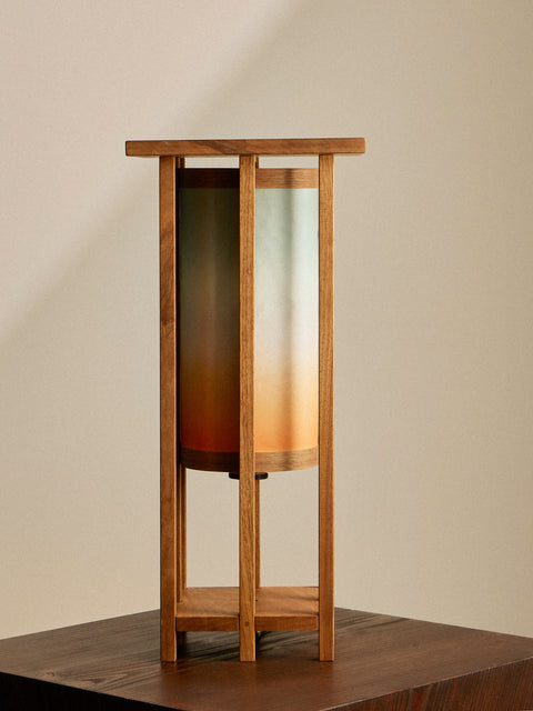 Maxime Prange - Doro Walnut and Washi Paper Table Lamp - Multiple - ABASK