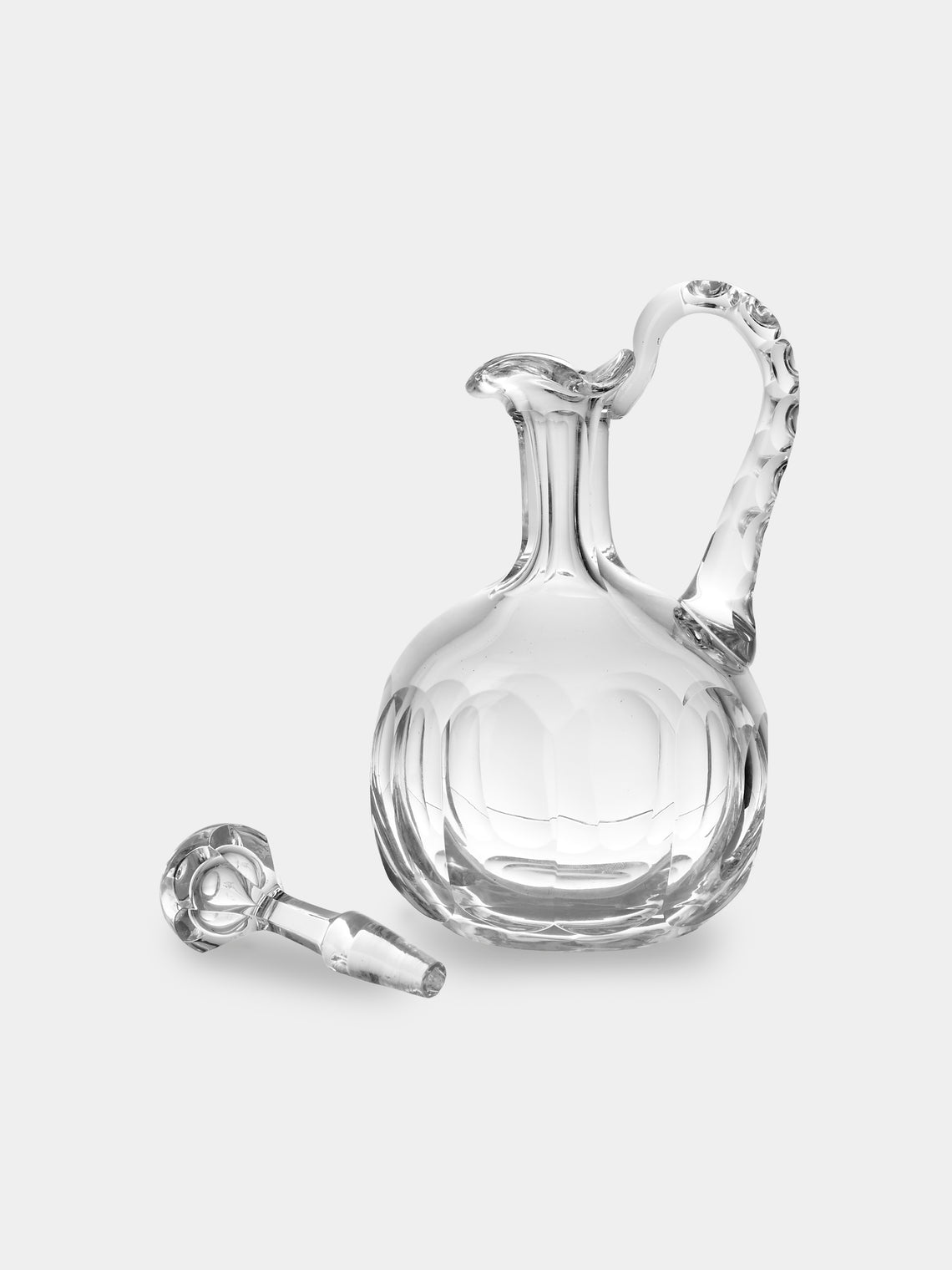 Antique and Vintage - 1930s Baccarat Crystal Decanters (Set of 2) - Clear - ABASK