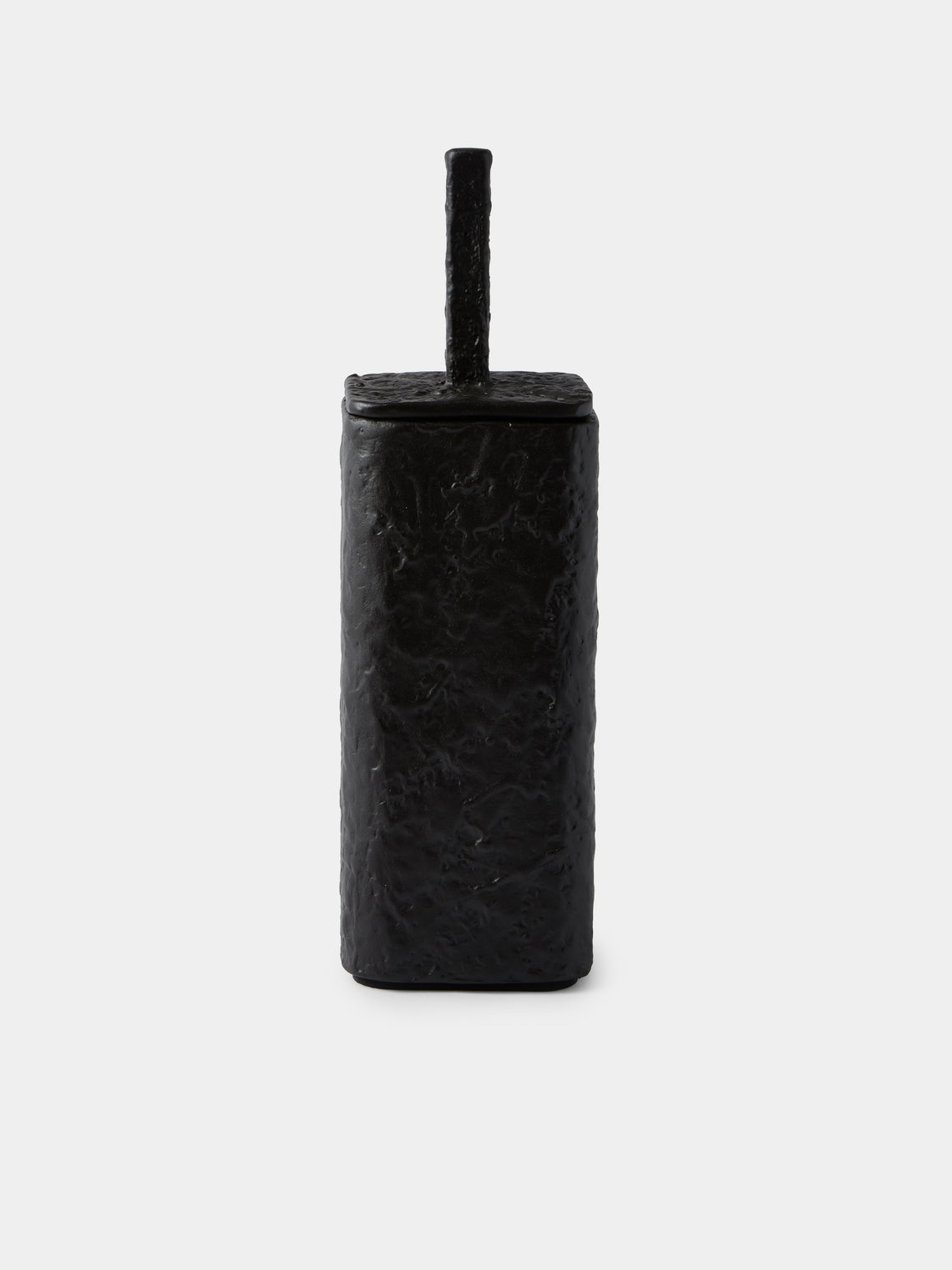 Giobagnara - Riace Imperfect Bronze Toilet Brush - Black - ABASK - 