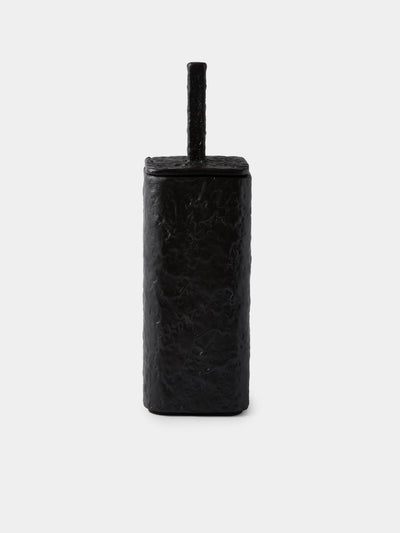 Giobagnara - Riace Imperfect Bronze Toilet Brush - Black - ABASK - 