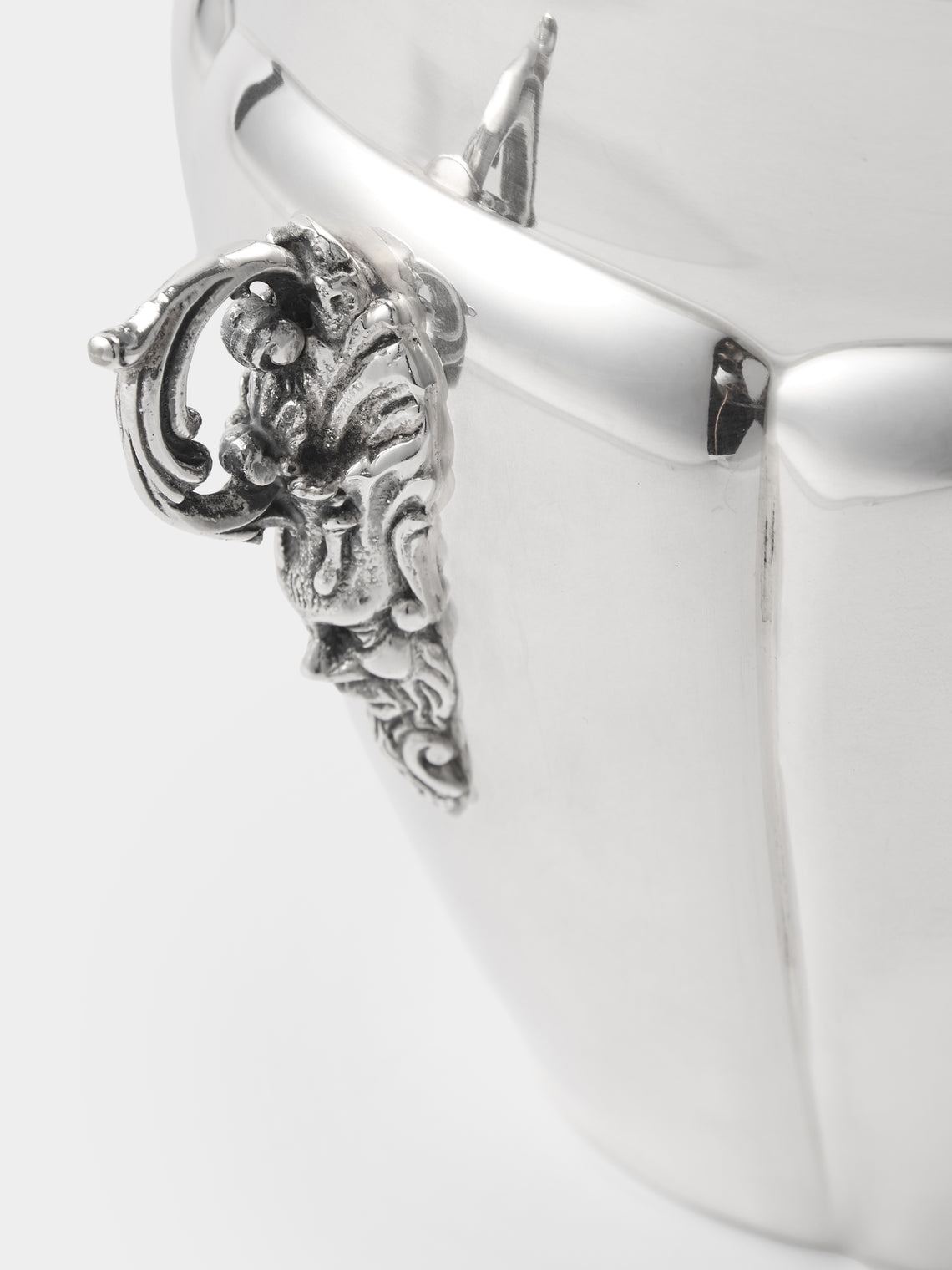 Antique and Vintage - 1950s Silver-Plated Champagne Bucket - Silver - ABASK