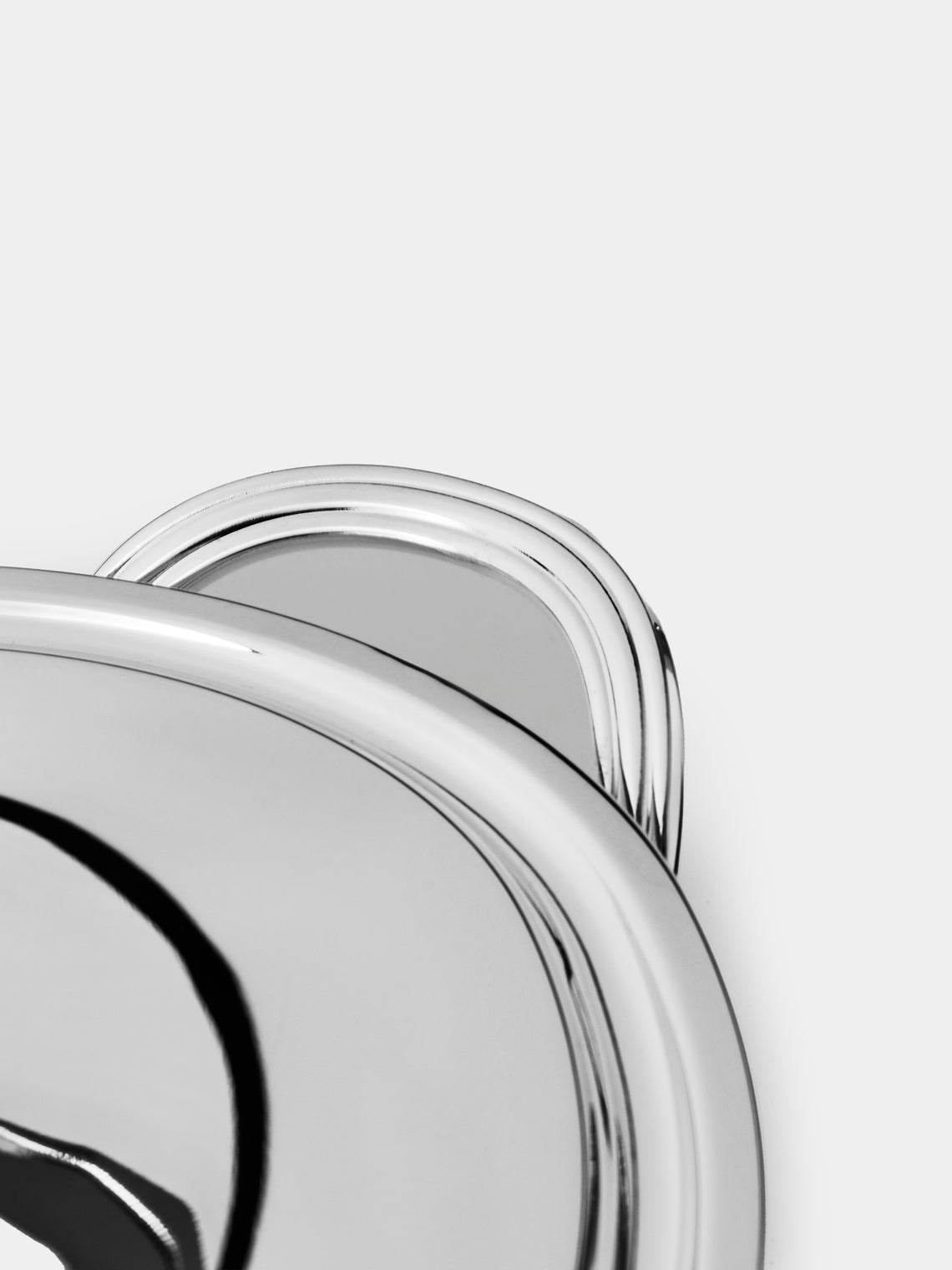 Greggio - Silver-Plated Pyrex Oval Lidded Dish - Silver - ABASK