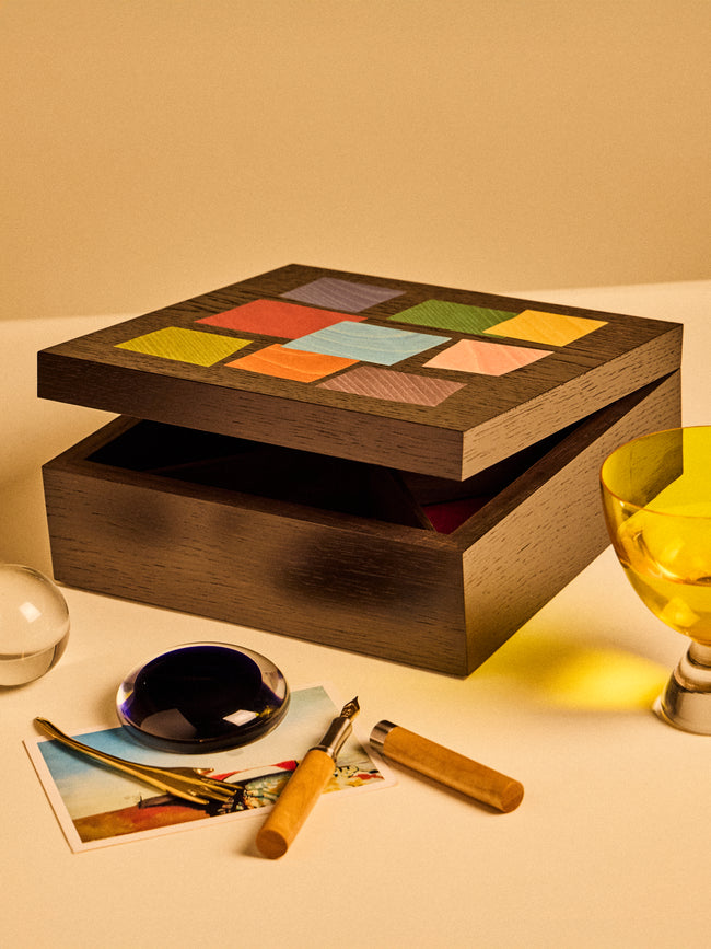 Kevin Stamper - Eames Marquetry Wood Desk Box - Multiple - ABASK