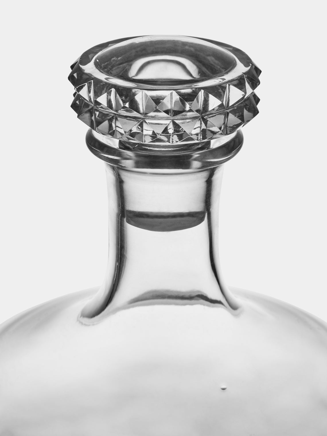 Antique and Vintage - 20th-Century Saint Louis Crystal Carafe with Coupes (Set of 11) - Clear - ABASK