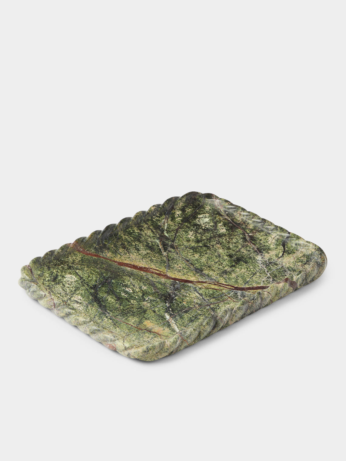 Anastasio Home - Juliet Marble Tray (9.5in/24cm) - Green - ABASK