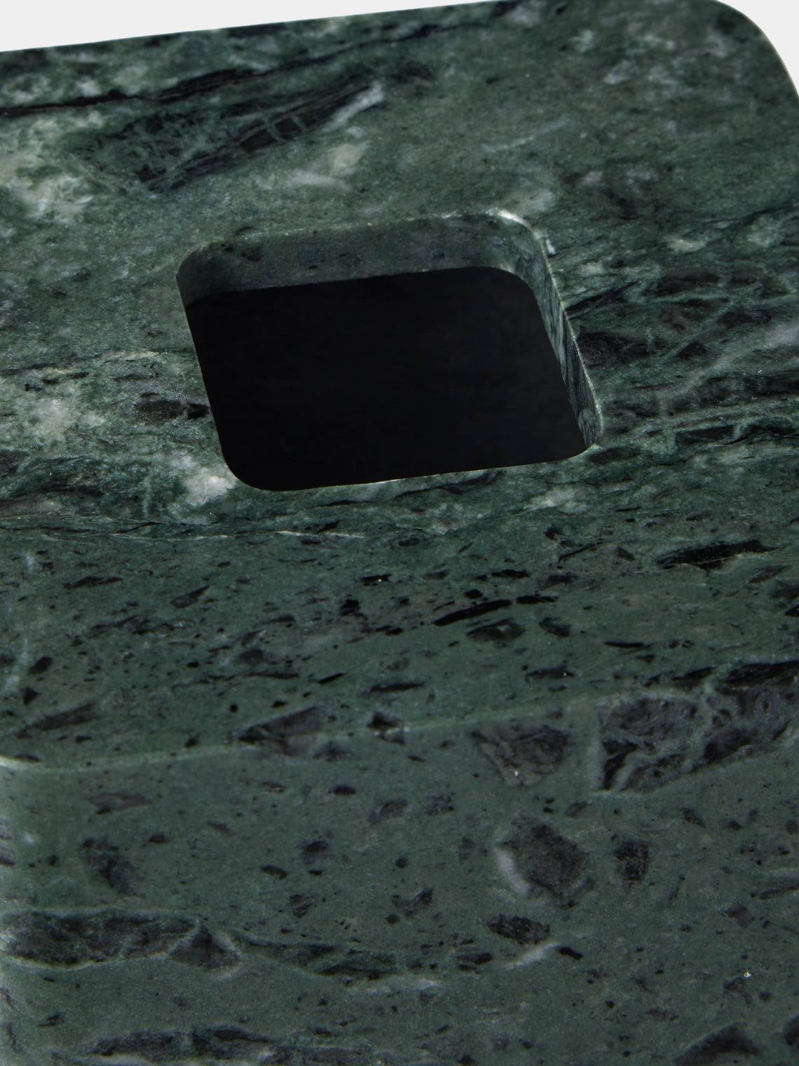 Giobagnara - Polo Marble Tissue Box - Green - ABASK