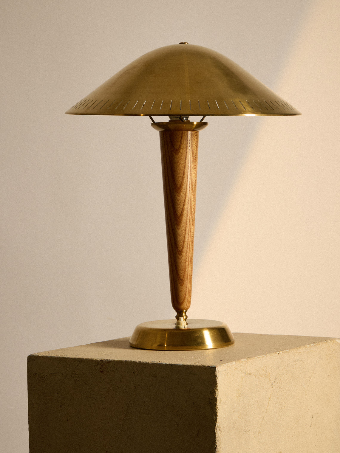 Antique and Vintage - 1940 Harald Notini for Asea Brass Table Lamp - Bronze - ABASK