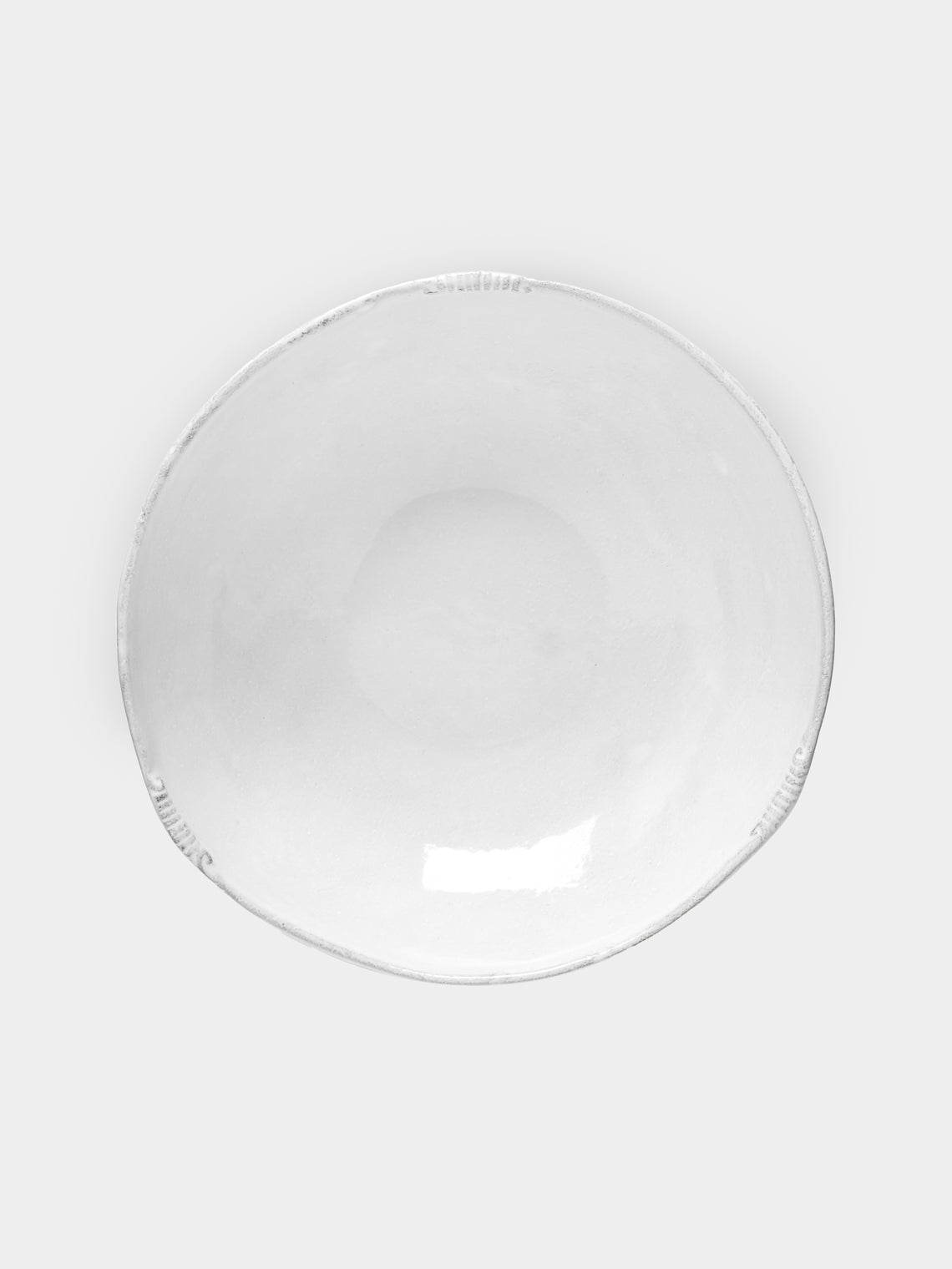 Astier de Villatte - Neptune Hand-Glazed Ceramic Soup Plate (Set of 2) - White - ABASK