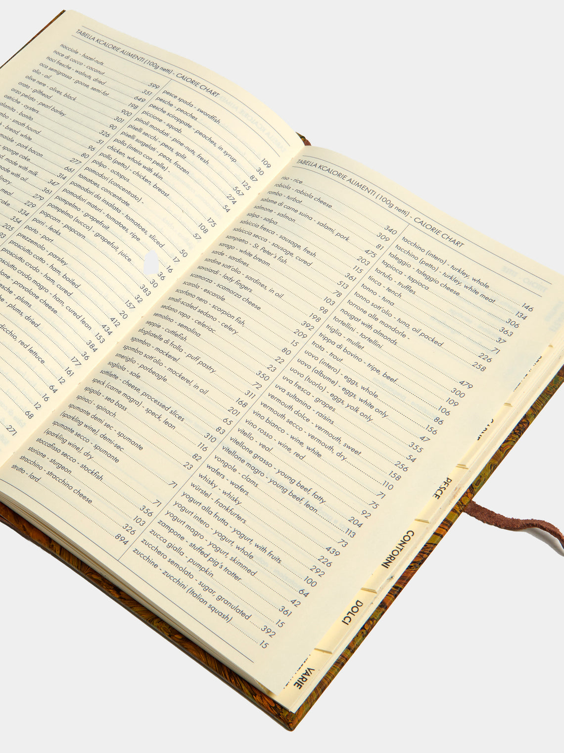 Giannini Firenze - Hand-Marbled Leather-Bound Wine, Gardening & Recipe Journals (Set of 3) - Multiple - ABASK