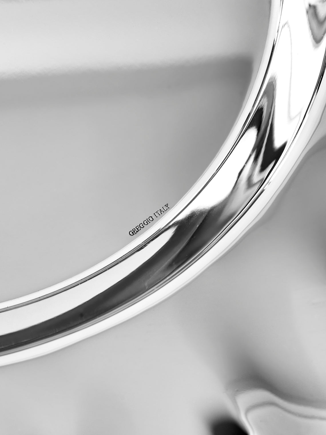 Greggio - Silver-Plated Round Centerpiece - Silver - ABASK