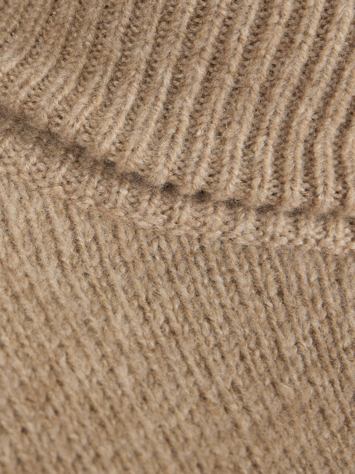 Dusan - Cashmere Turtleneck Sweater | One Size - Beige - ABASK