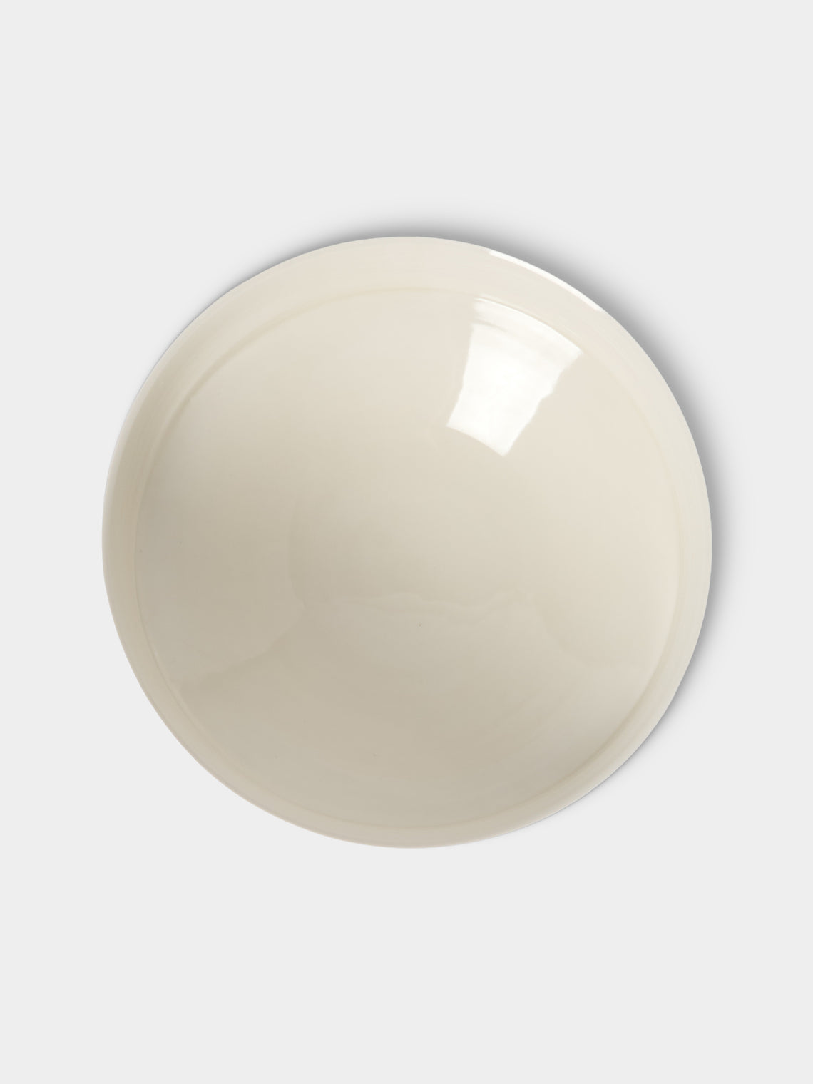 Johanne Coker - No. 7 Hand-Thrown Porcelain Bowl - White - ABASK