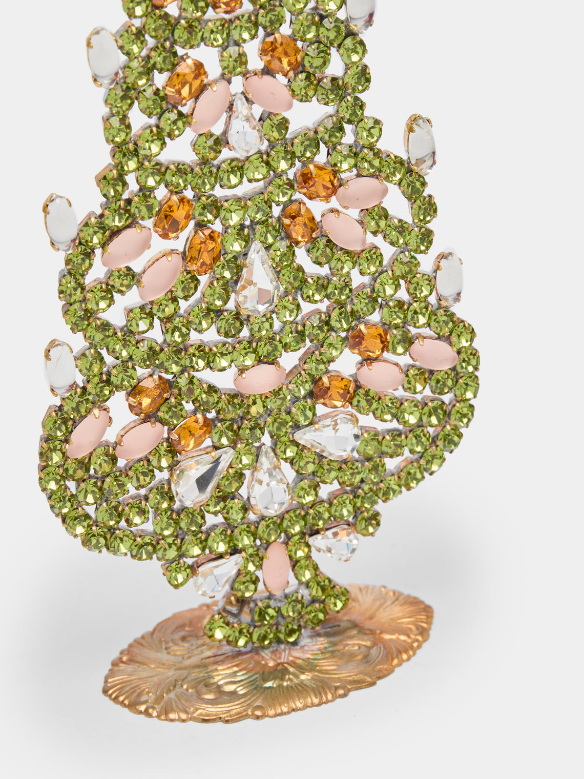 Antique and Vintage - 1930s Czech Jewelled Small Christmas Tree -  - ABASK