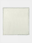 Anut Cairo - Zigzag Hand-Embroidered Linen Napkins (Set of 4) -  - ABASK
