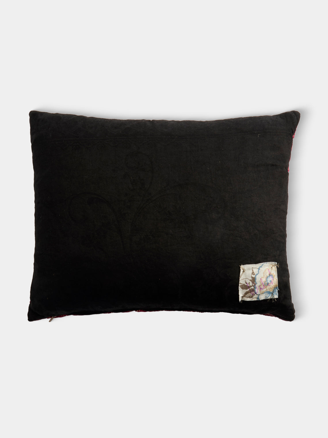 By Walid - 17th-Century Tapestry Linen Cushion (20.5in/52cm) - Multiple - ABASK