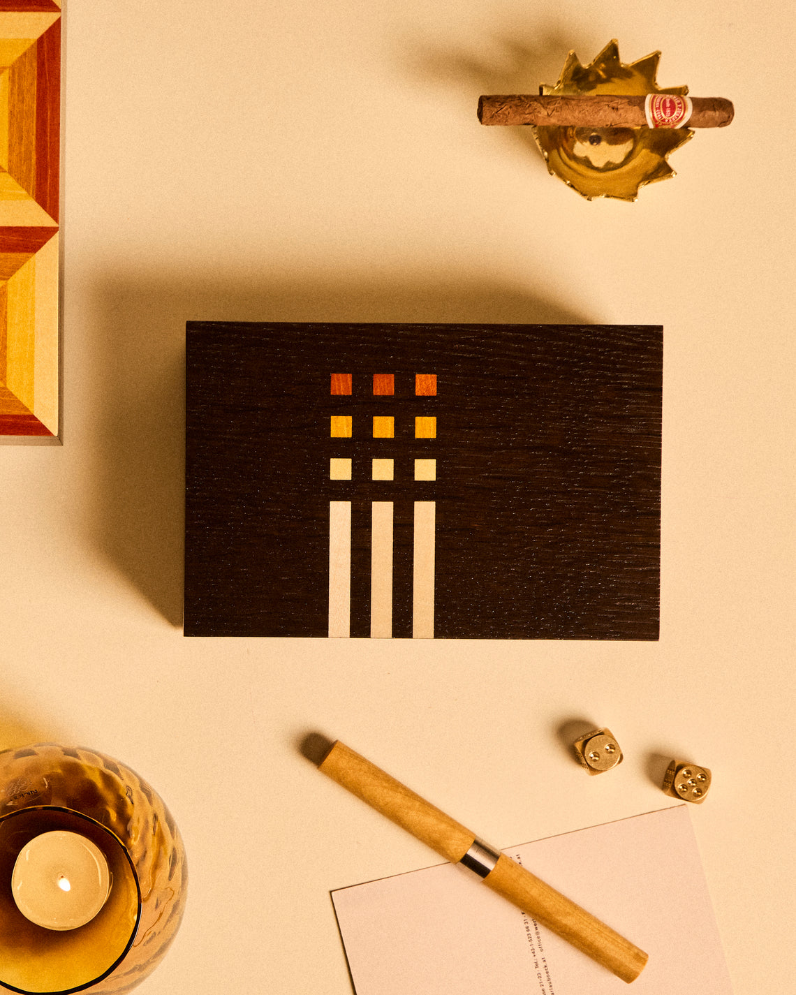 Kevin Stamper - Mackintosh Wood Desk Box - Brown - ABASK