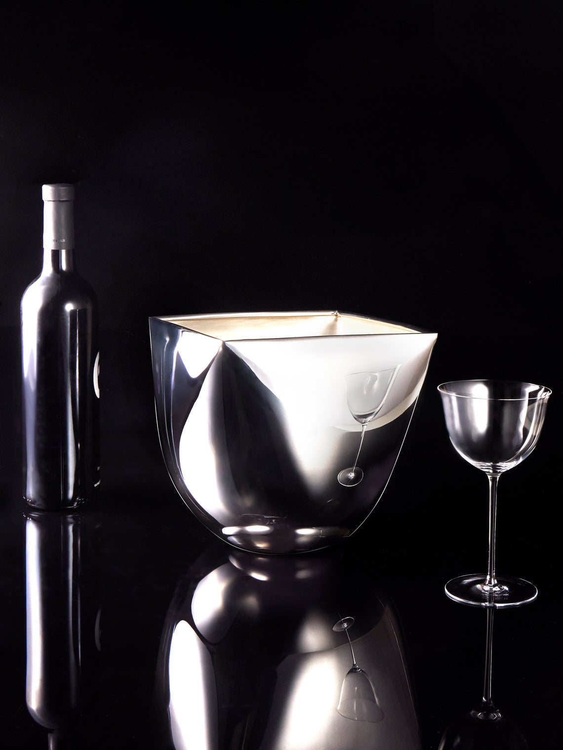 Pampaloni - Silver-Plated Wine Cooler - Silver - ABASK