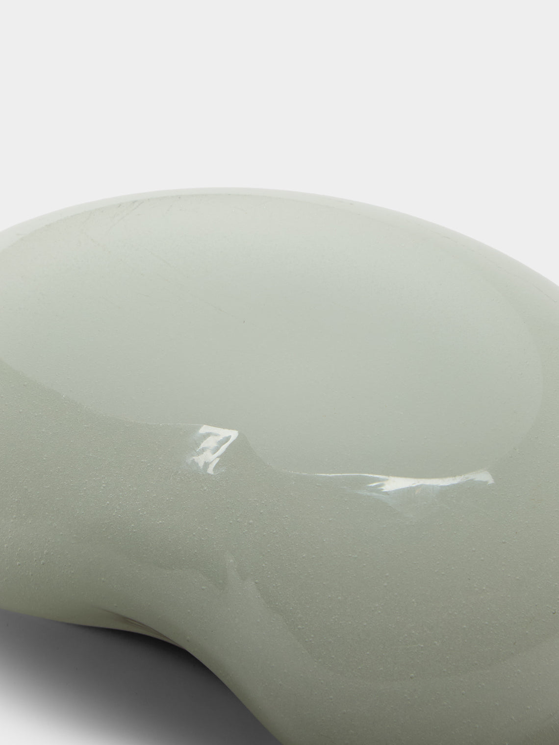 Antique and Vintage - 1950s Seguso Murano Glass Ashtray - Gray - ABASK