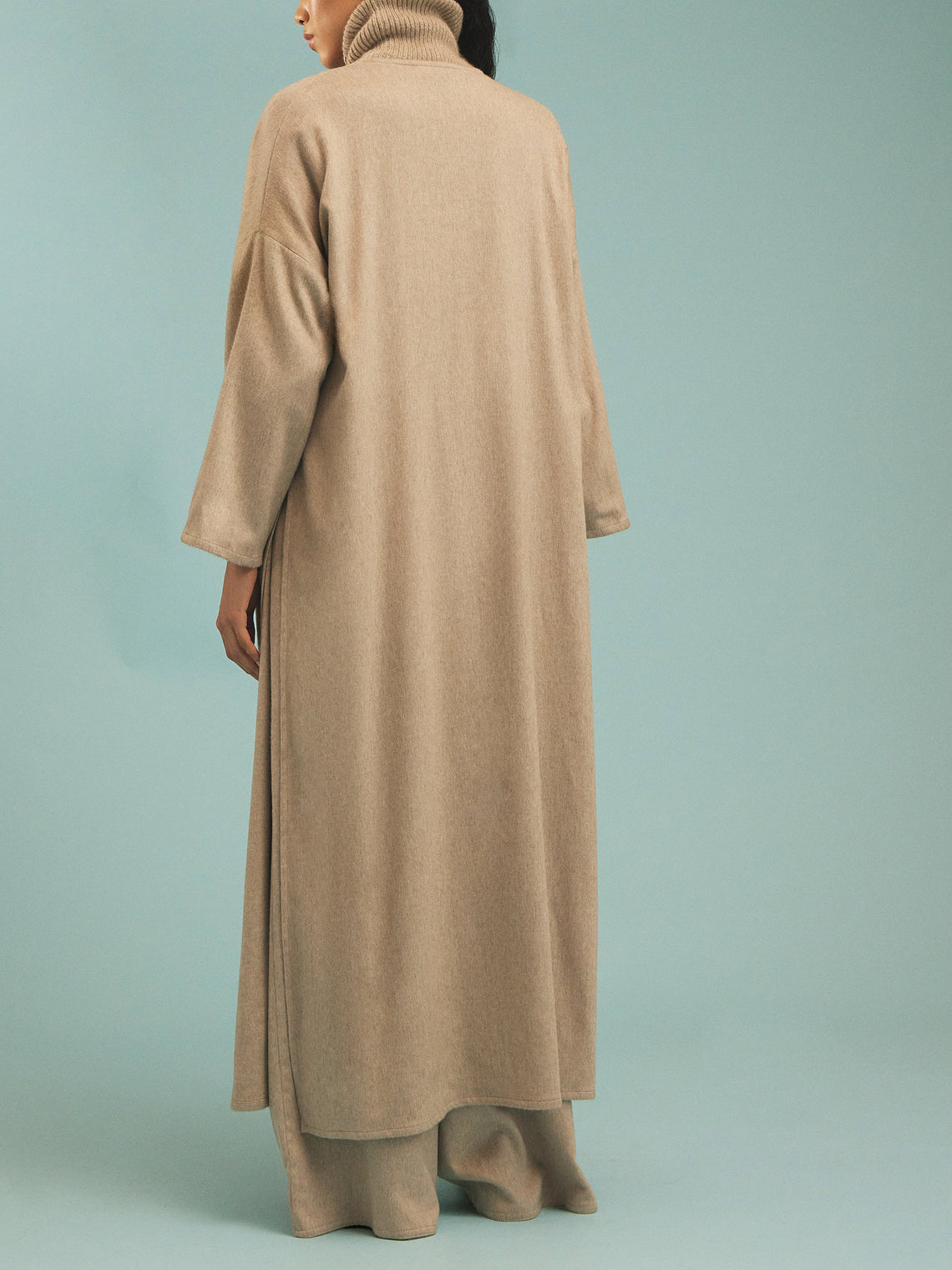 Dusan - Cashmere Long Cardigan | One Size - Cream - ABASK