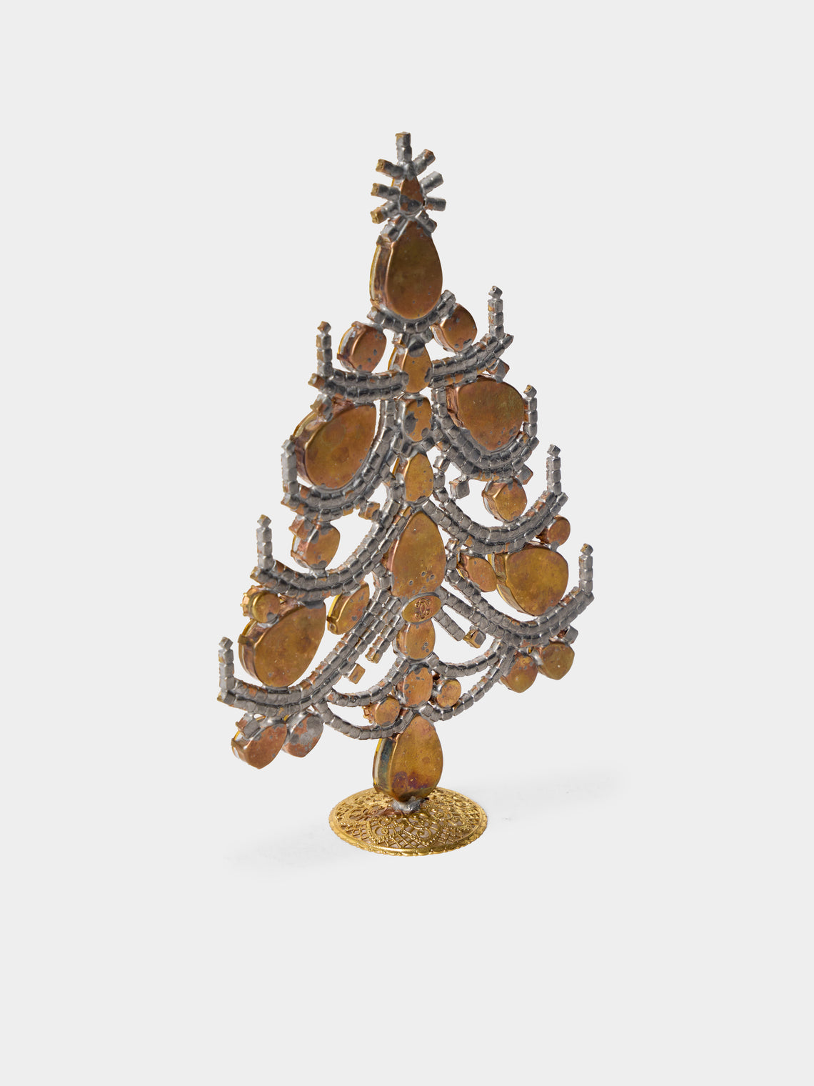 ABASK Decorations - Charming Czech Crystal Tree - Yellow - ABASK