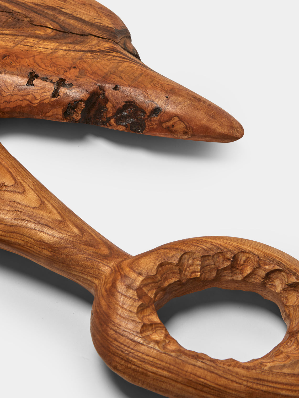 Eliot Daguet - Hand-Carved Ash Serving Board - Natural - ABASK