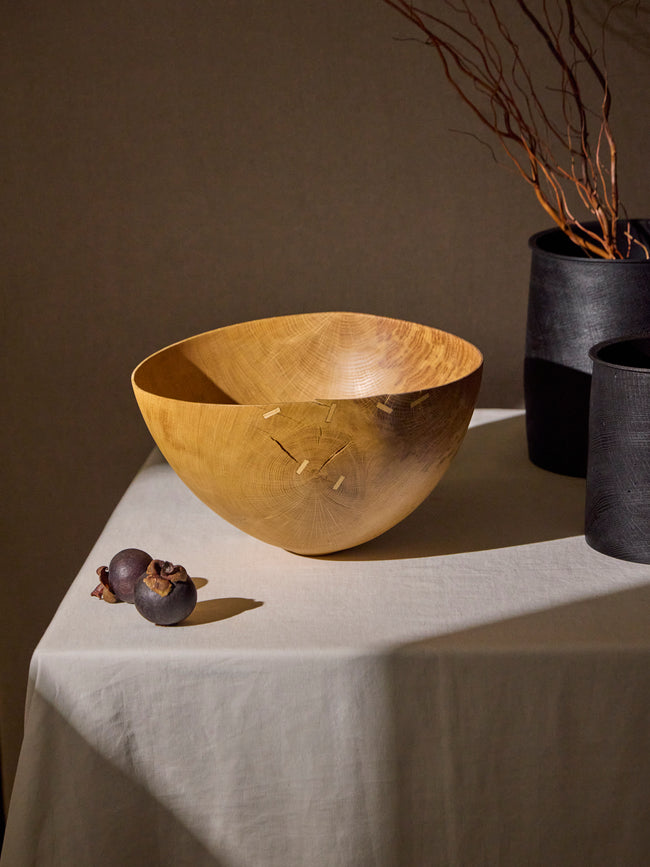Felix Votteler - Bleached Oak Bowl - Brown - ABASK