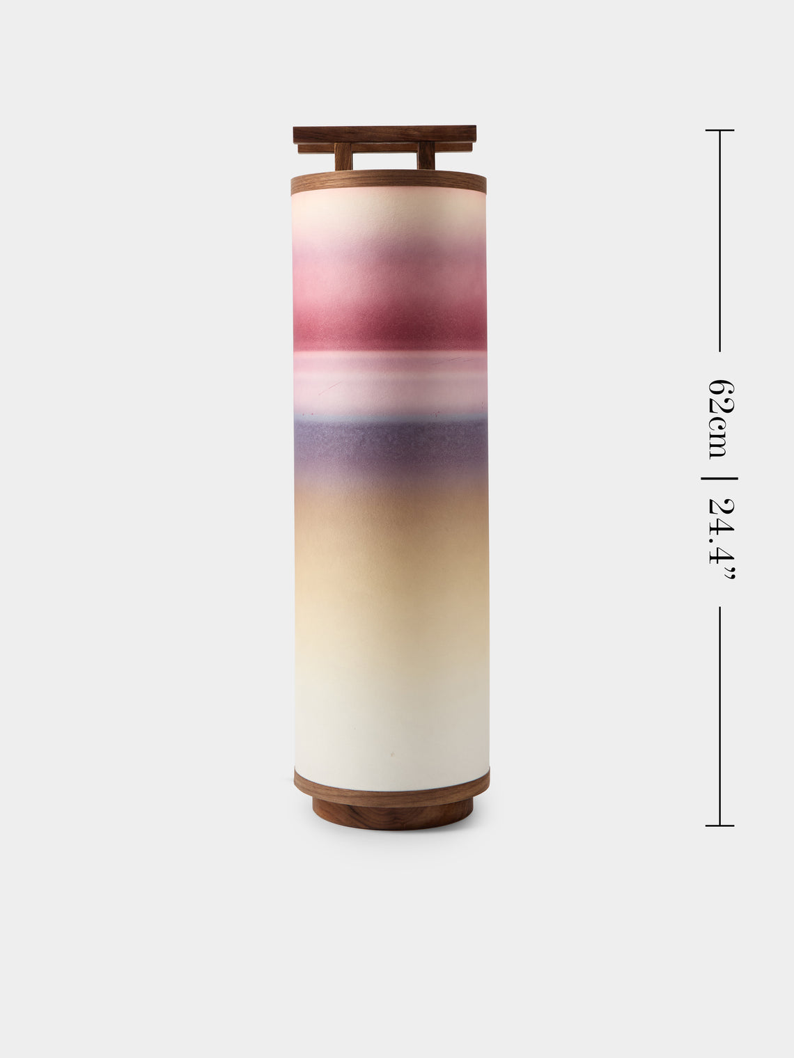 Maxime Prange - Torii Walnut and Washi Paper Large Table Lamp - Multiple - ABASK