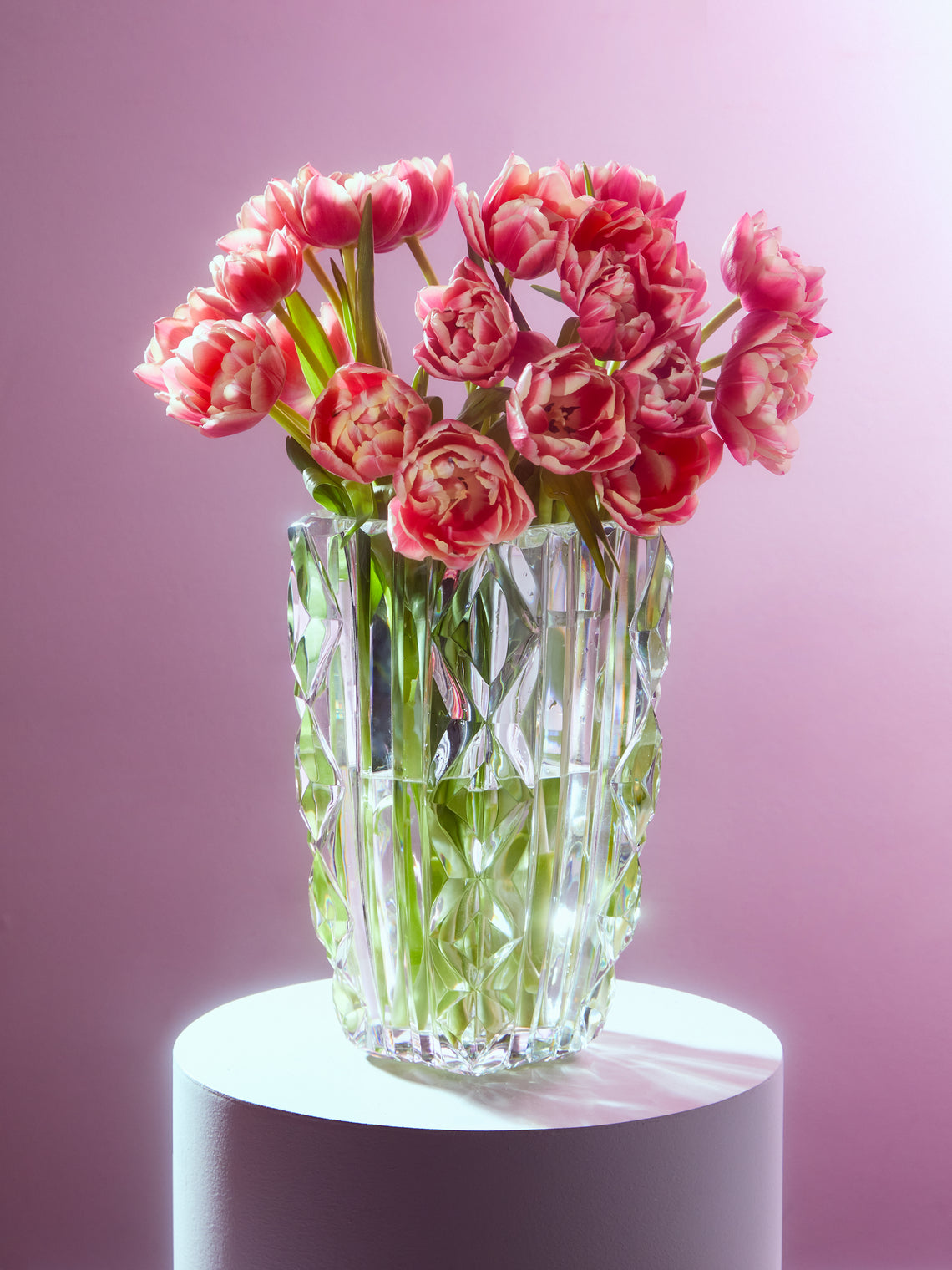 Antique and Vintage - 1960s Baccarat Crystal Vase -  - ABASK