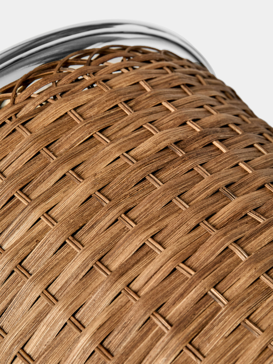 Pigment France - Menton Rattan Champagne Bucket - Brown - ABASK