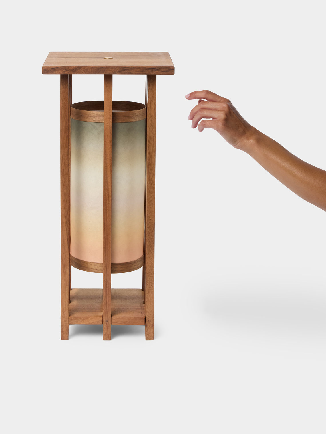Maxime Prange - Doro Walnut and Washi Paper Table Lamp - Multiple - ABASK