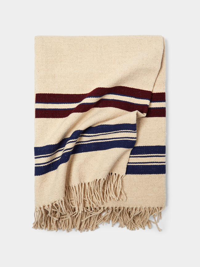 The House Of Lyria - Litorale Handwoven Linen and Cotton Blanket -  - ABASK - 