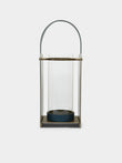 Rabitti 1969 - Lumen Medium Glass & Leather Lantern -  - ABASK - 