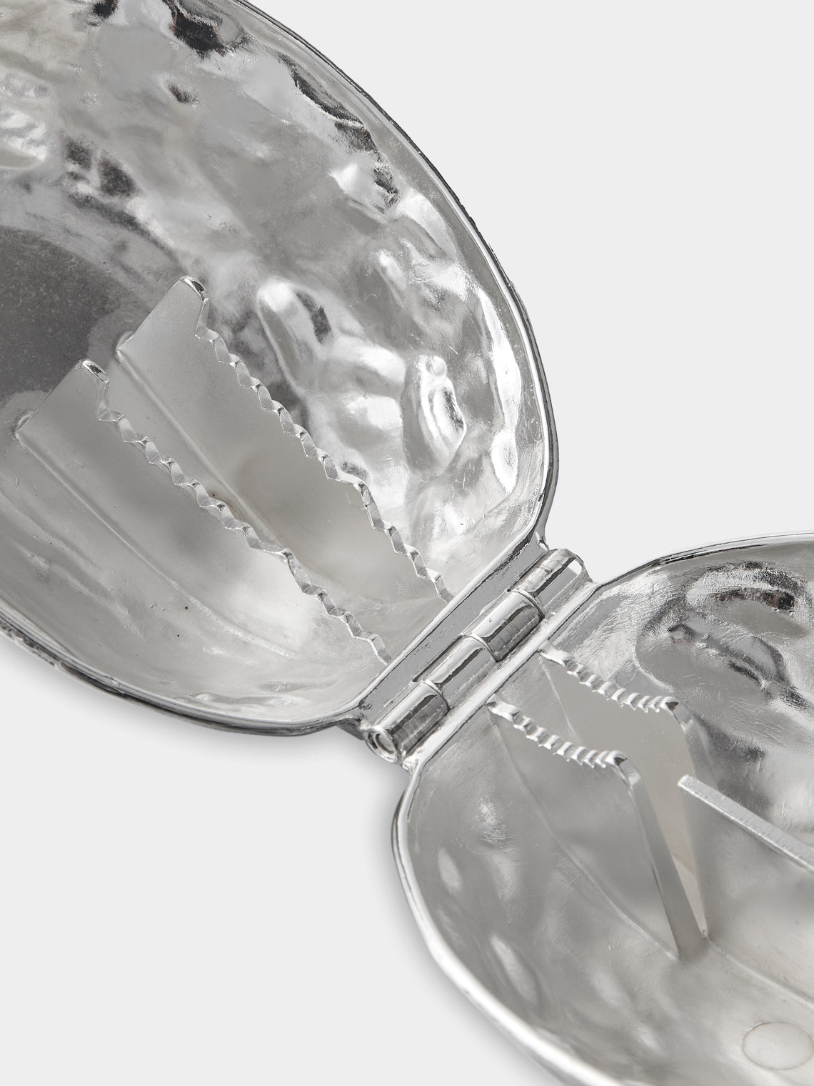 Antique and Vintage - Mid-Century Silver-Plated Nutcracker - Silver - ABASK