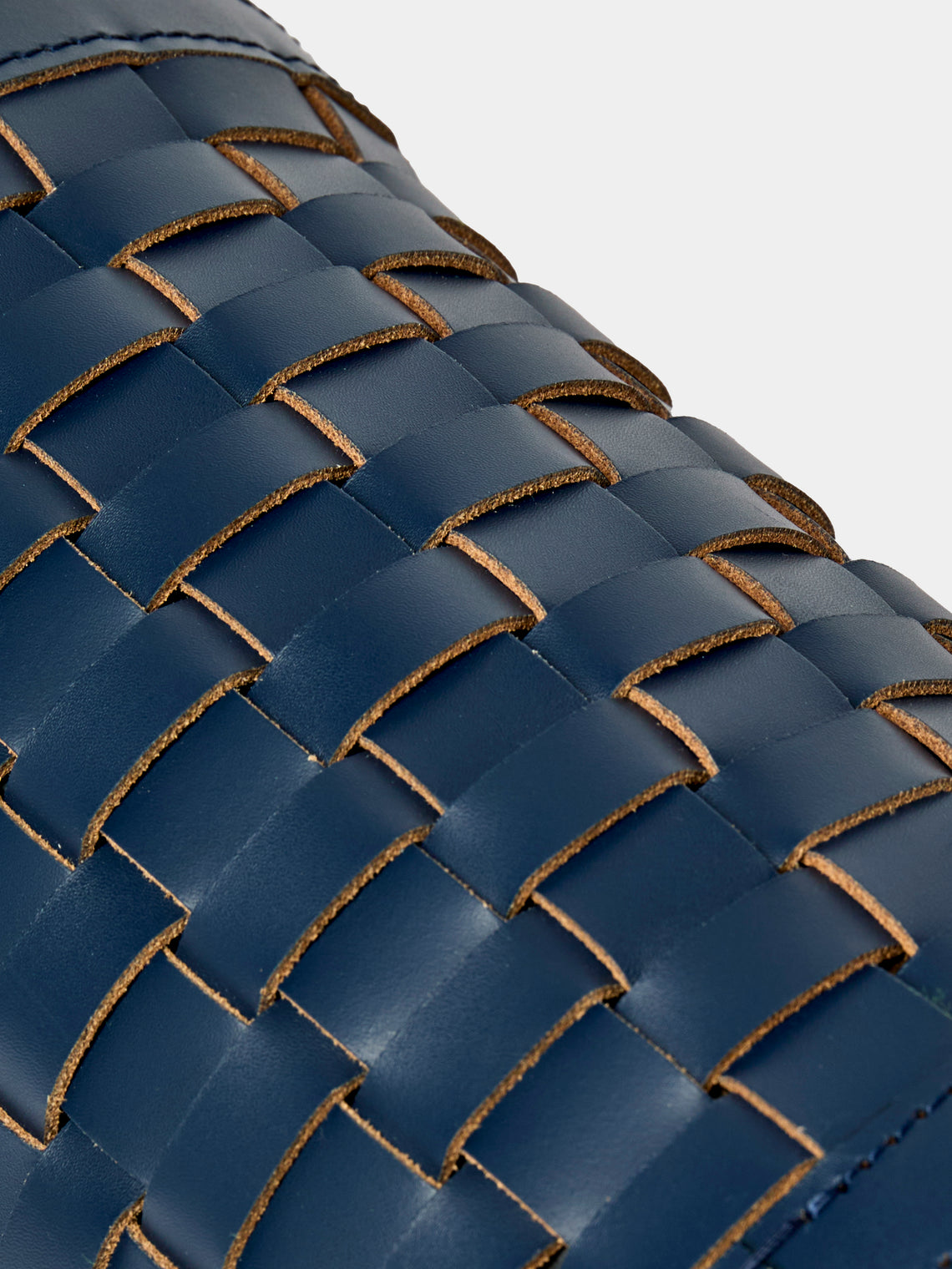 Riviere - Barcelona Water-Resistant Leather Wine Cooler - Navy - ABASK