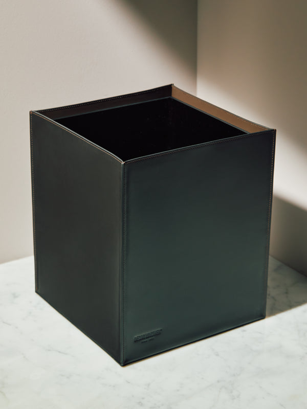 Decor Walther - Leather Wastepaper Bin -  - ABASK