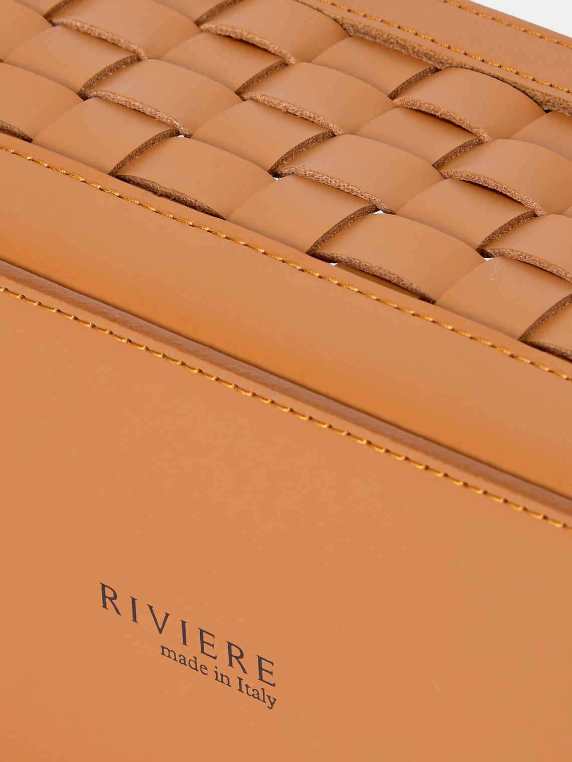 Riviere - Barcelona Water-Resistant Leather High Basket - Tan - ABASK