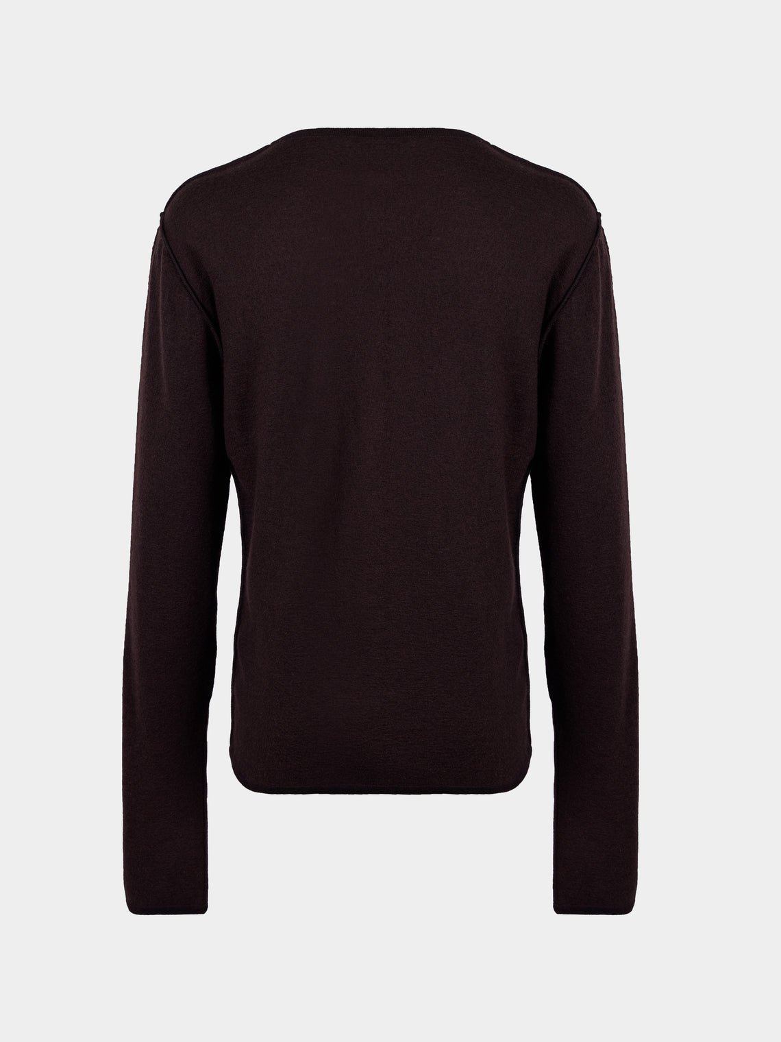 Denis Colomb - Fuzzy Brushed Cashmere Crew-Neck Sweater | Size: M - Brown - ABASK
