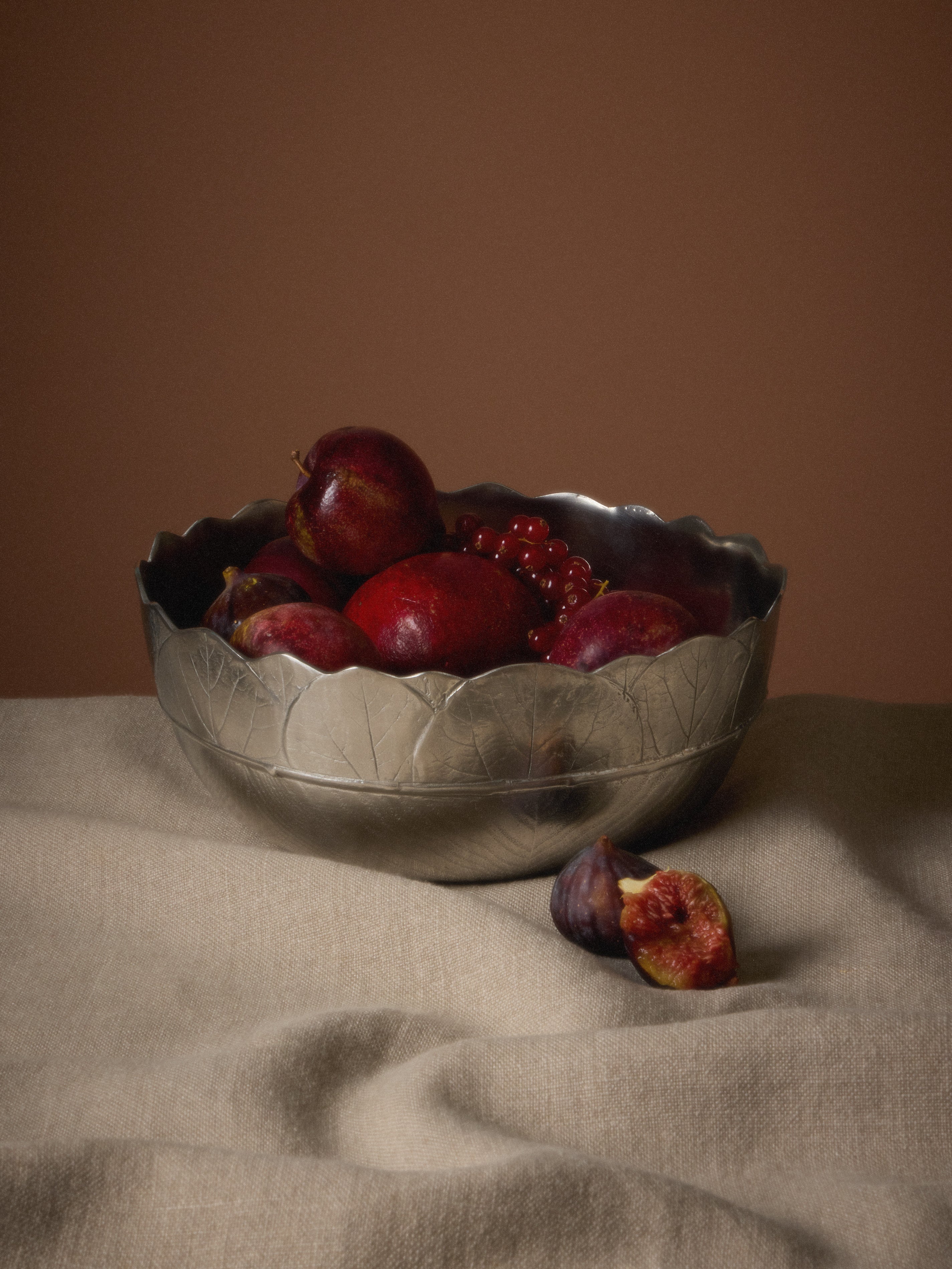 Natura Pewter Salad Bowl