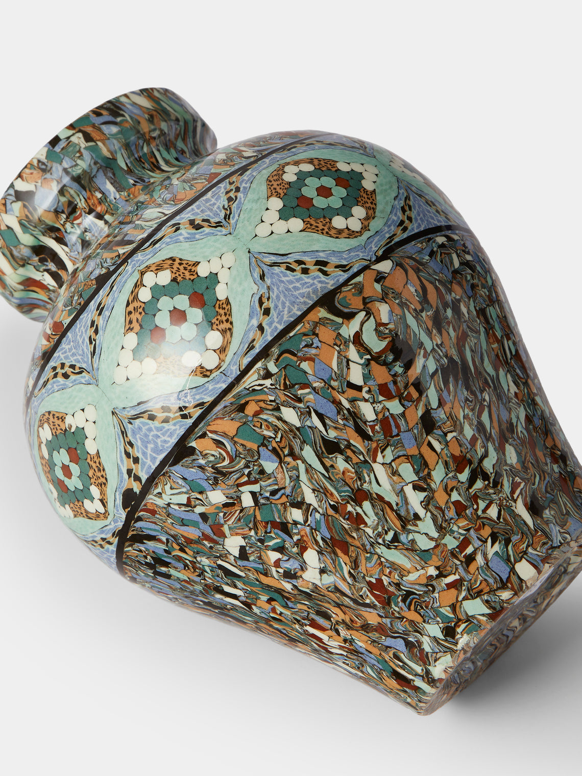 Antique and Vintage - 1950s Jean Gerbino Ceramic Vase (11in/28cm) - Multiple - ABASK
