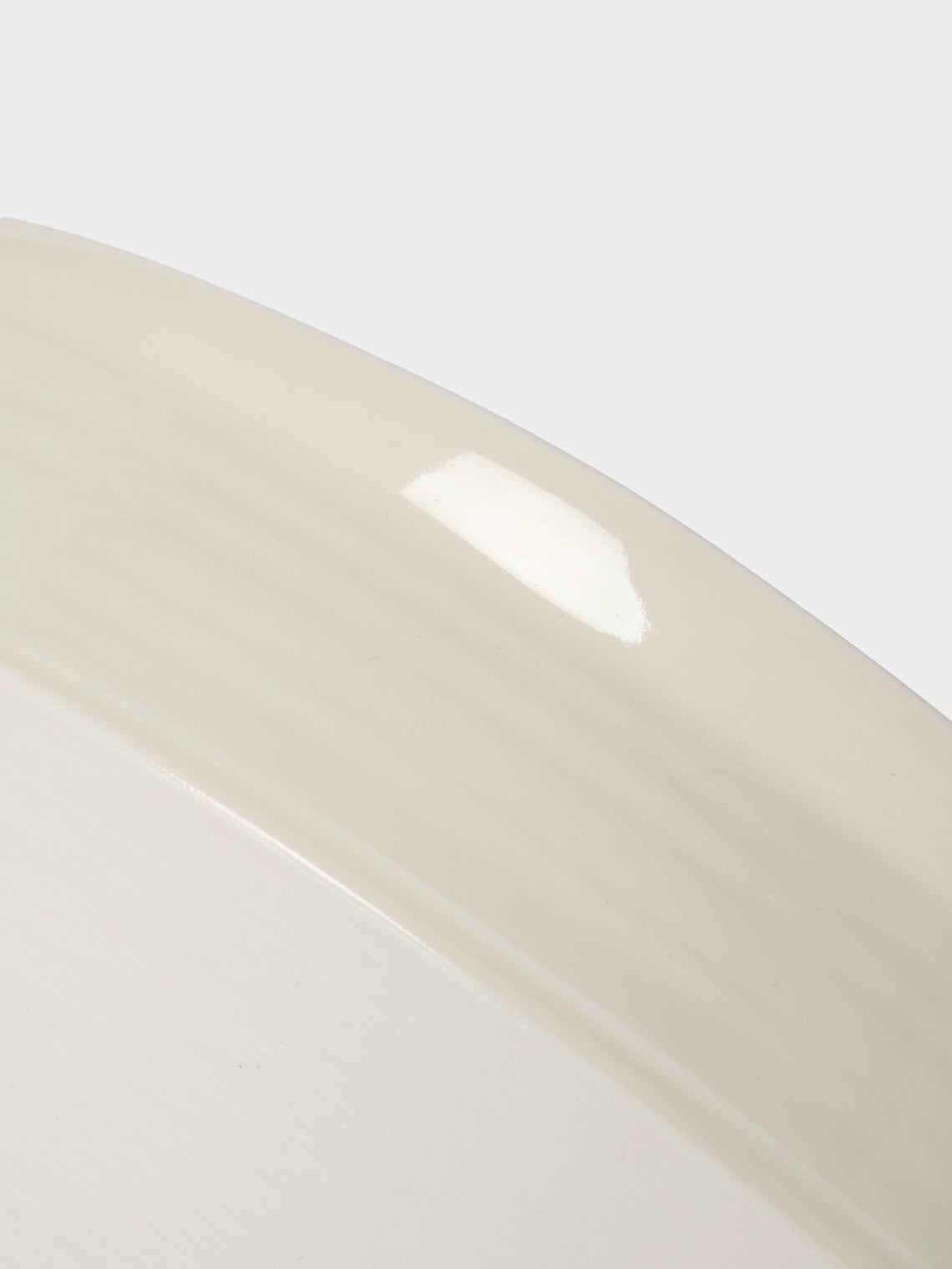 Johanne Coker - No. 3 Hand-Thrown Porcelain Bowl - White - ABASK