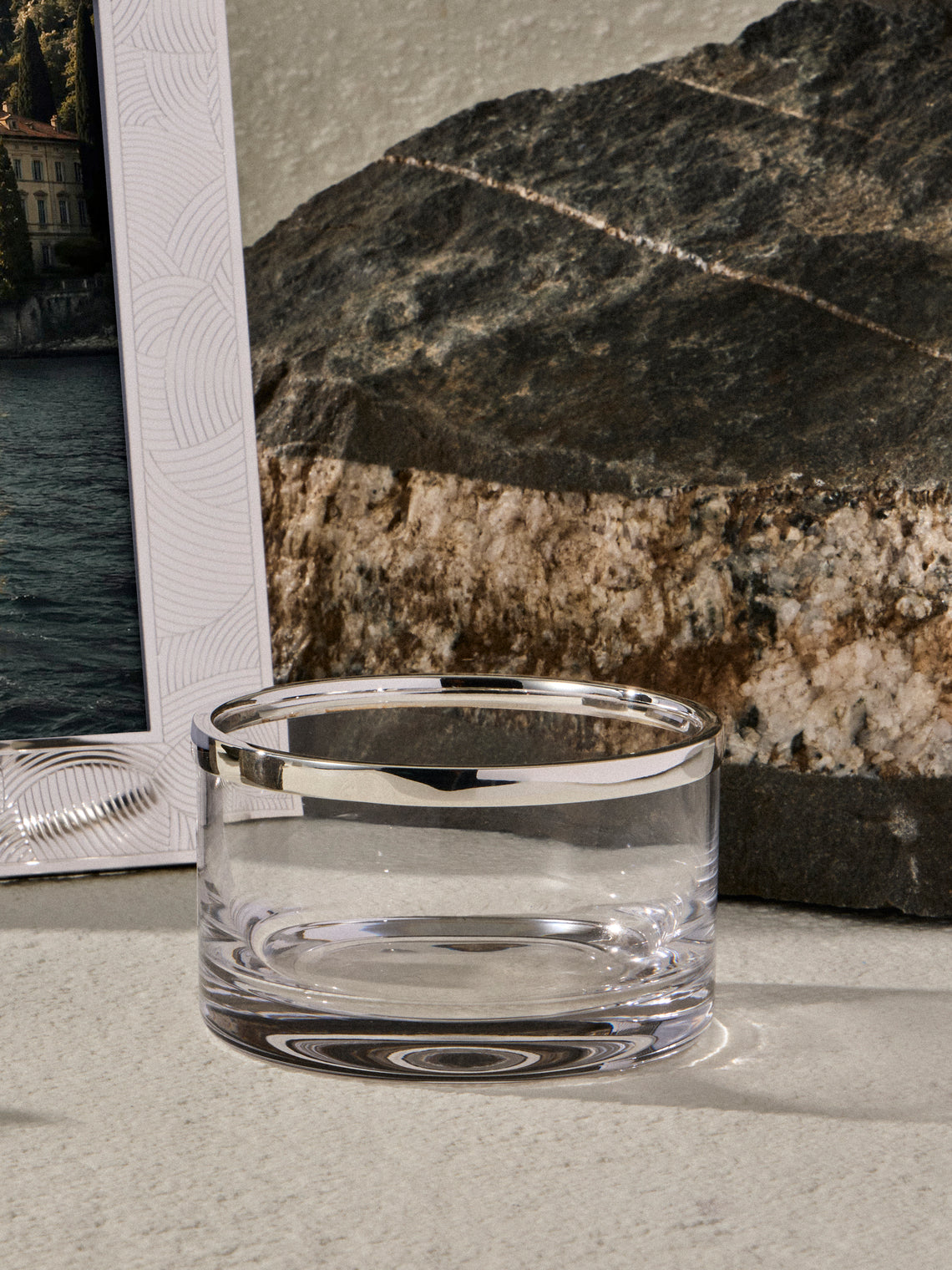 Ercuis - Éclat Silver-Plated Bowl - Clear - ABASK