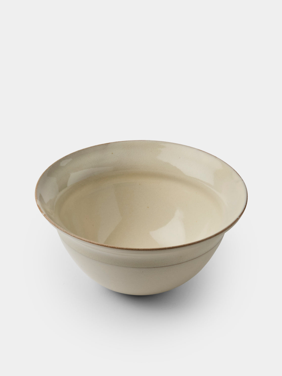 Fuminari Araga - Kohiki Slipware Noodle Bowls – 7in/18cm (Set of 4) - White - ABASK