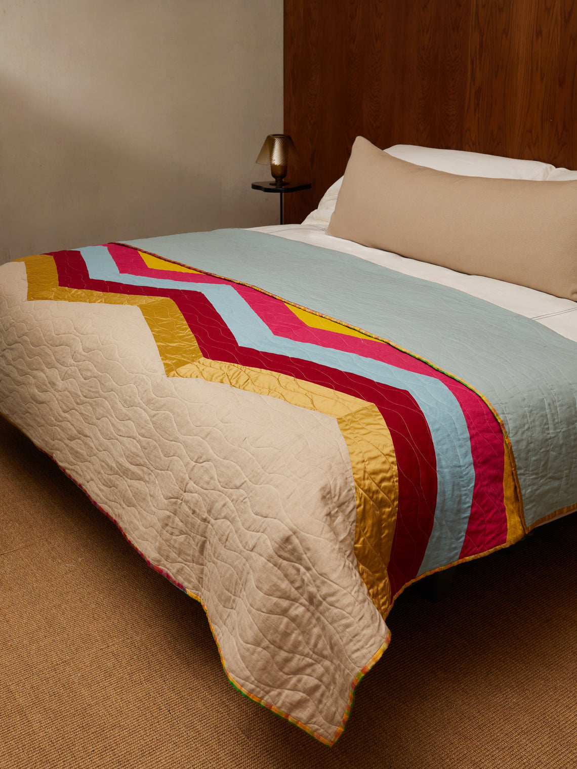 Carnival Tefnut Patchwork Quilt (94in/2.4m)
