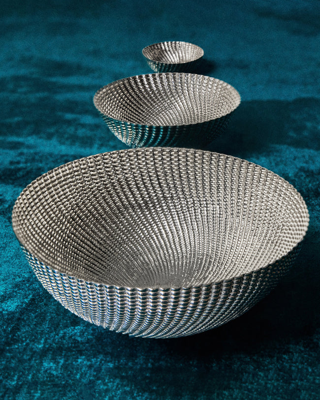 San Lorenzo - 1971 Franco Albini and Franca Helg Pannocchia Sterling Silver Bowl - Silver - ABASK