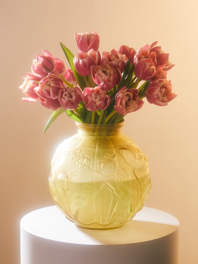 Antique and Vintage - 1930s Art Deco Crystal Vase -  - ABASK