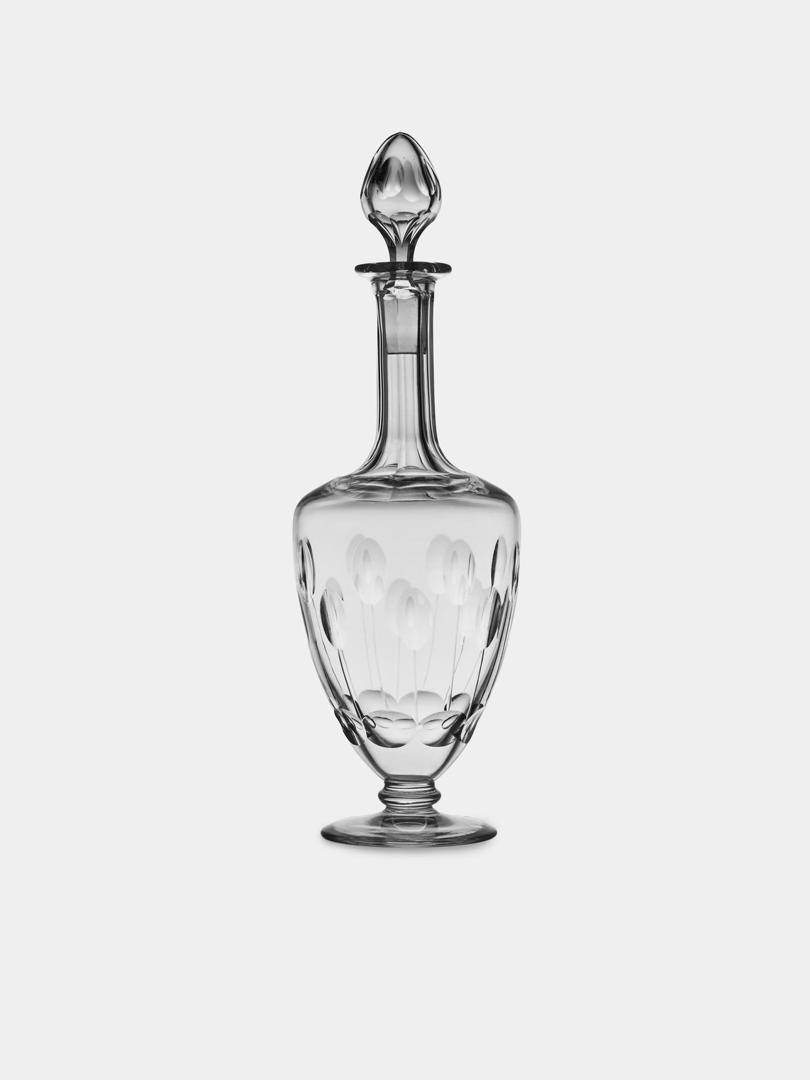 Antique and Vintage - Early-20th-Century Val Saint Lambert Crystal Carafe - Clear - ABASK - 