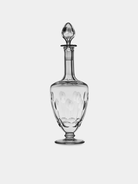 Antique and Vintage - Early-20th-Century Val Saint Lambert Crystal Carafe - Clear - ABASK - 