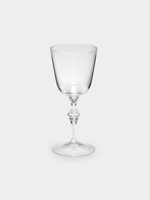 Moser - Mozart Hand-Blown Crystal White Wine Glass (Set of 2) - Clear - ABASK - 