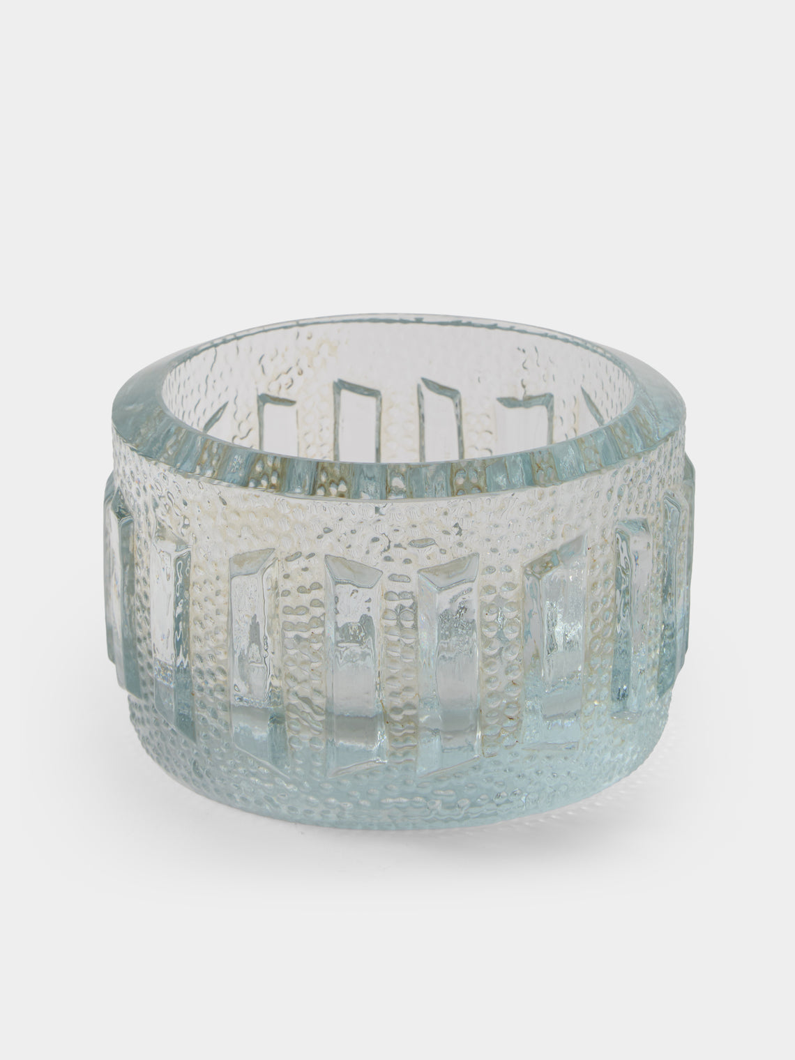 Antique and Vintage - 1970s Murano Glass Bowl - Clear - ABASK - 