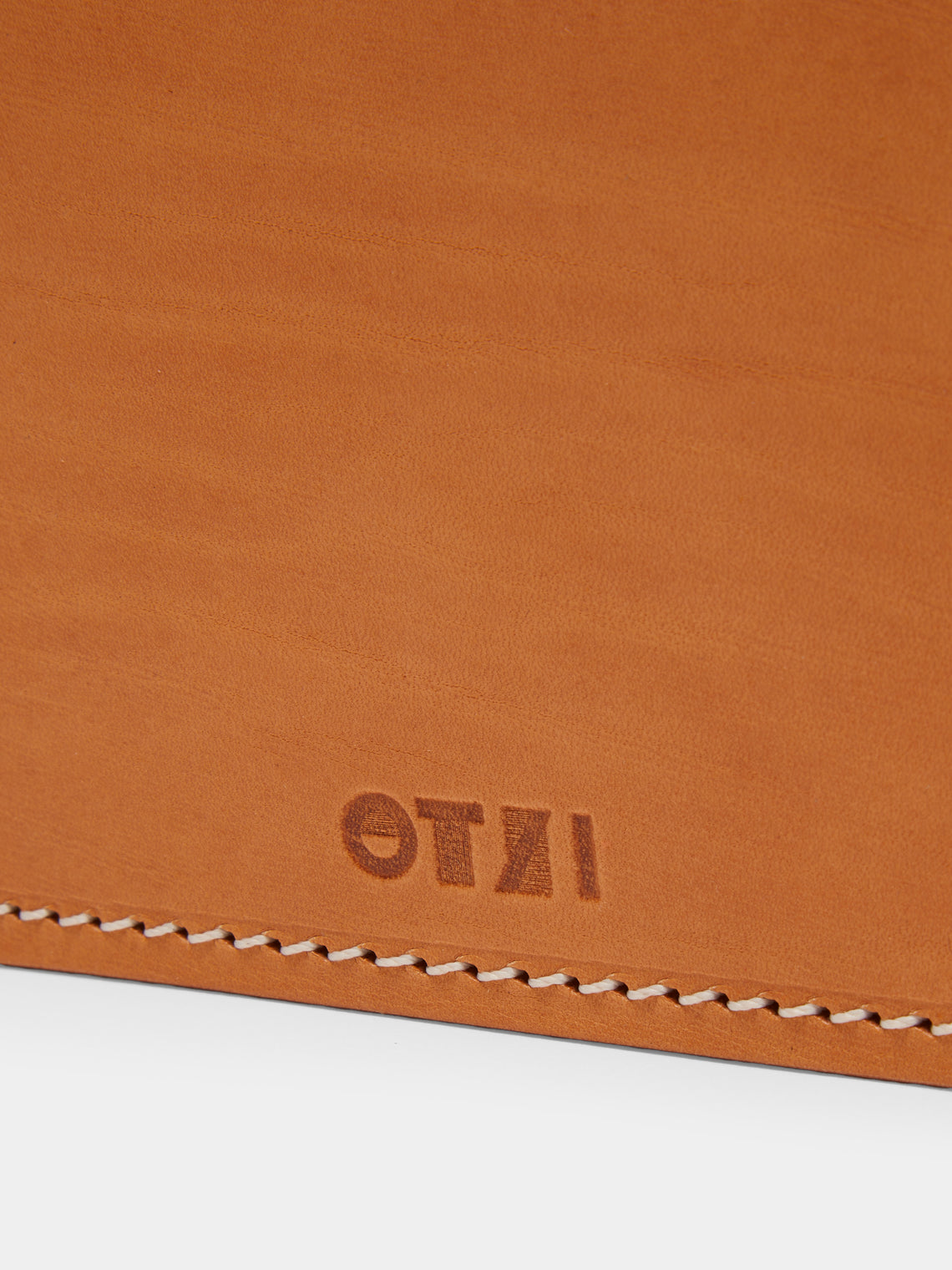 Otzi Studio - Leather Ample Small Storage Basket - Tan - ABASK